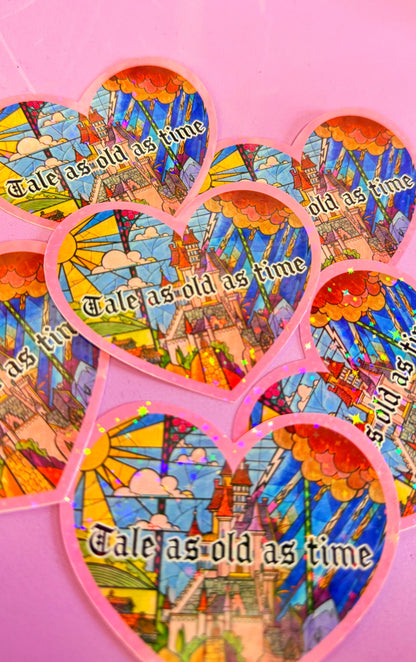 Tale As Old As Time Sticker