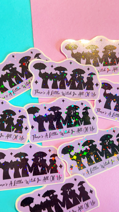 Practical Magic Witch Sticker