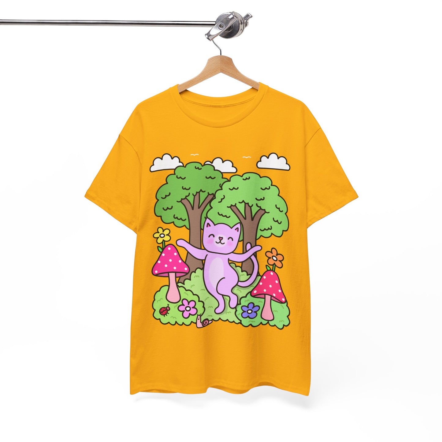 Cute Forest Cat T-Shirt