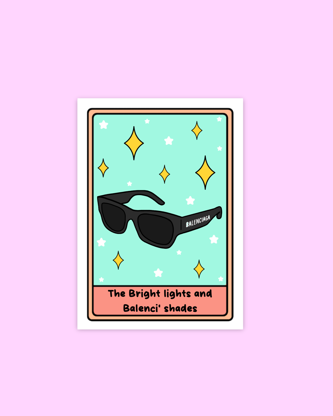 Taylor Tarot Stickers (Showgirl Edition)