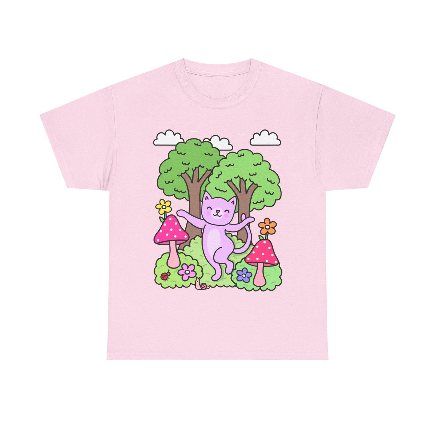 Cute Forest Cat T-Shirt