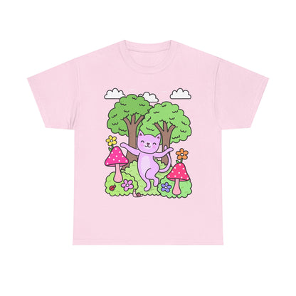 Cute Forest Cat T-Shirt