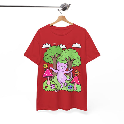 Cute Forest Cat T-Shirt