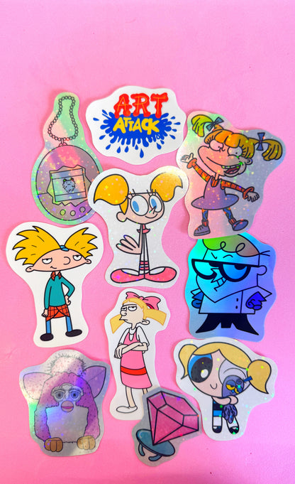 Nostalgic Icons Sticker Pack