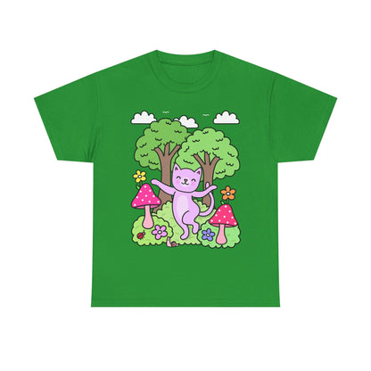 Cute Forest Cat T-Shirt