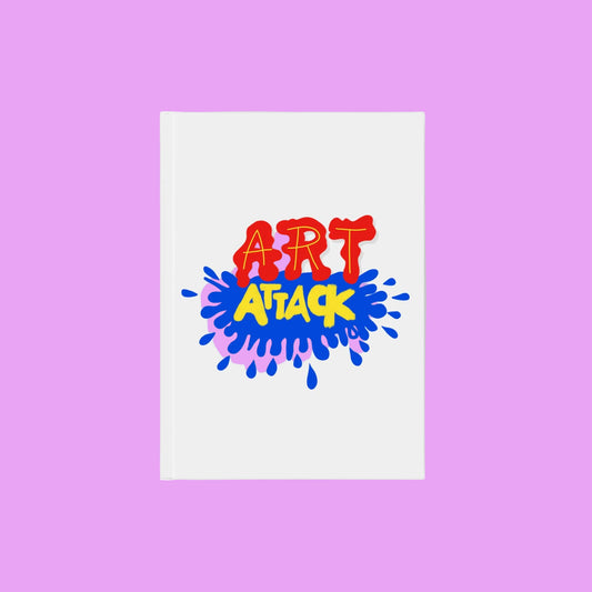 Art Attack Hard Backed Journal