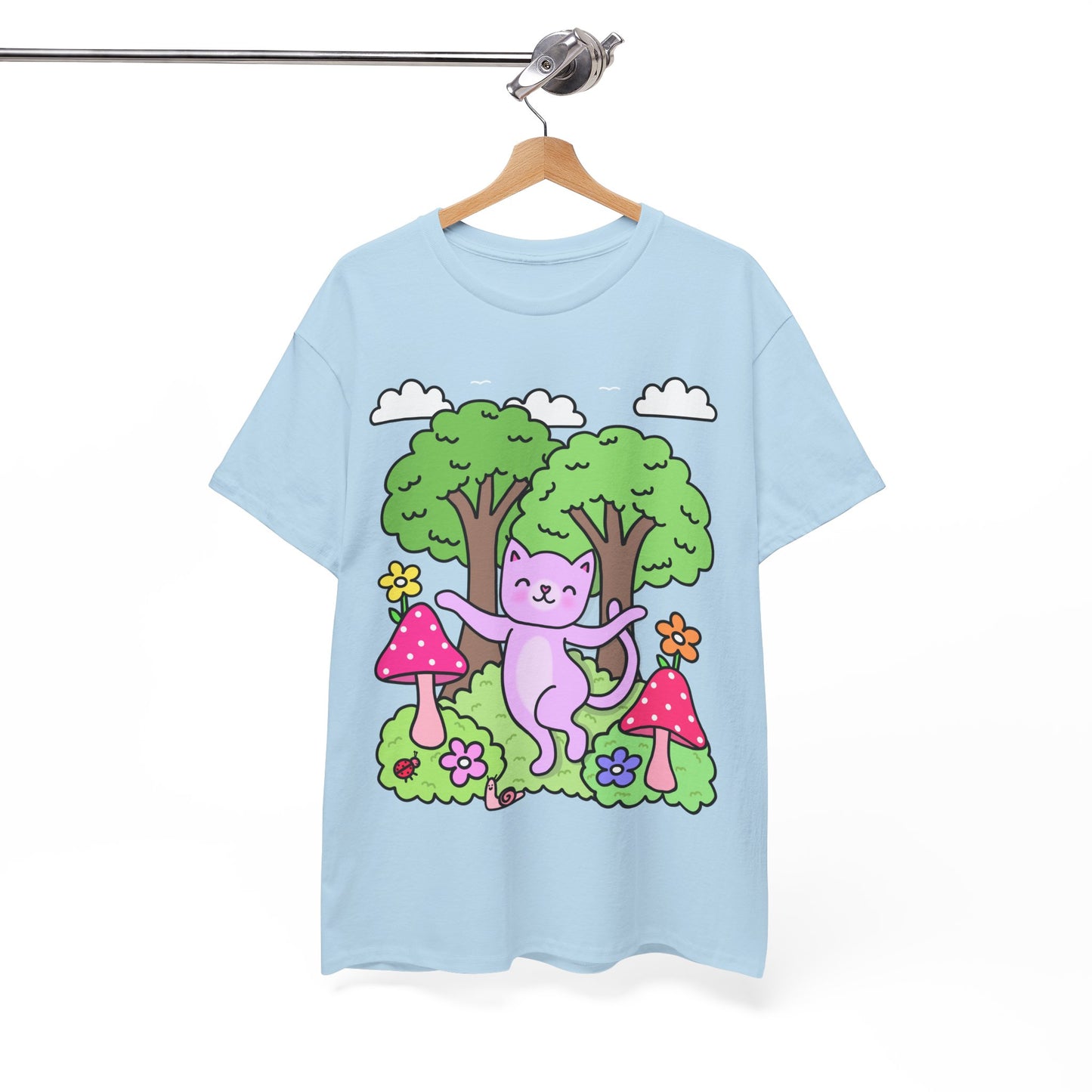 Cute Forest Cat T-Shirt