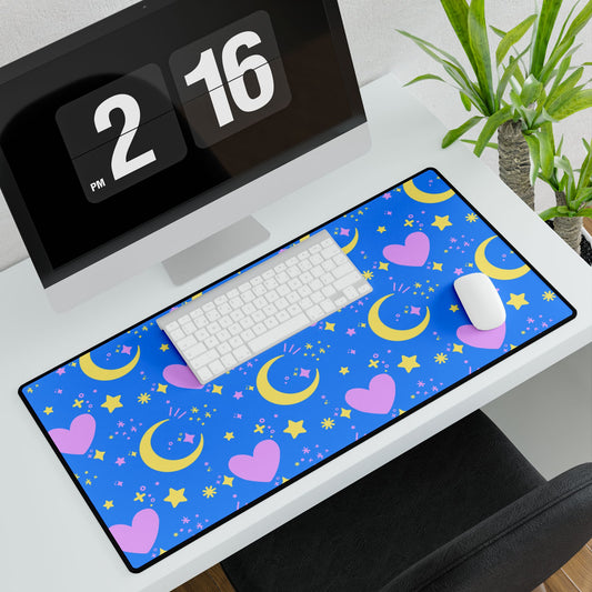 Celestial Hearts Desk Mat