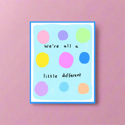 We’re All Different Sticker