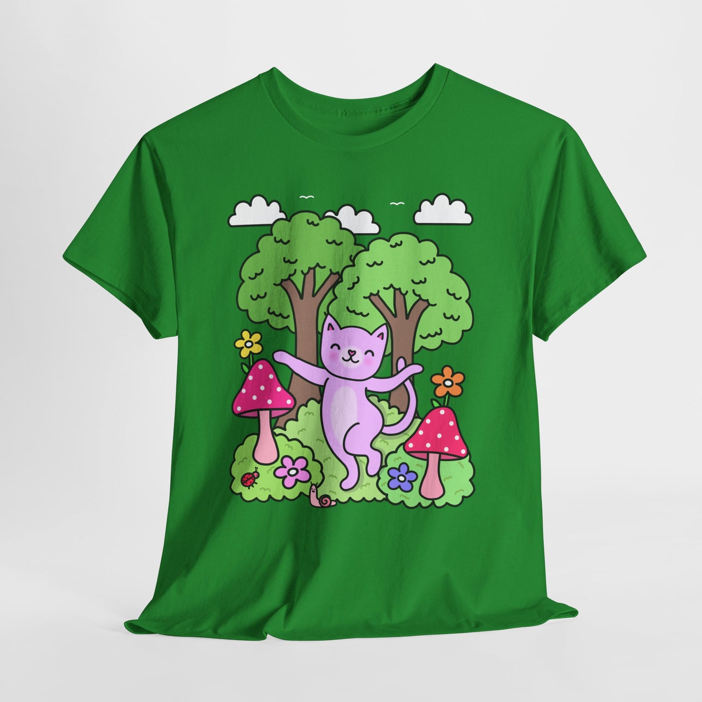 Cute Forest Cat T-Shirt
