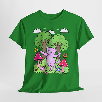 Cute Forest Cat T-Shirt