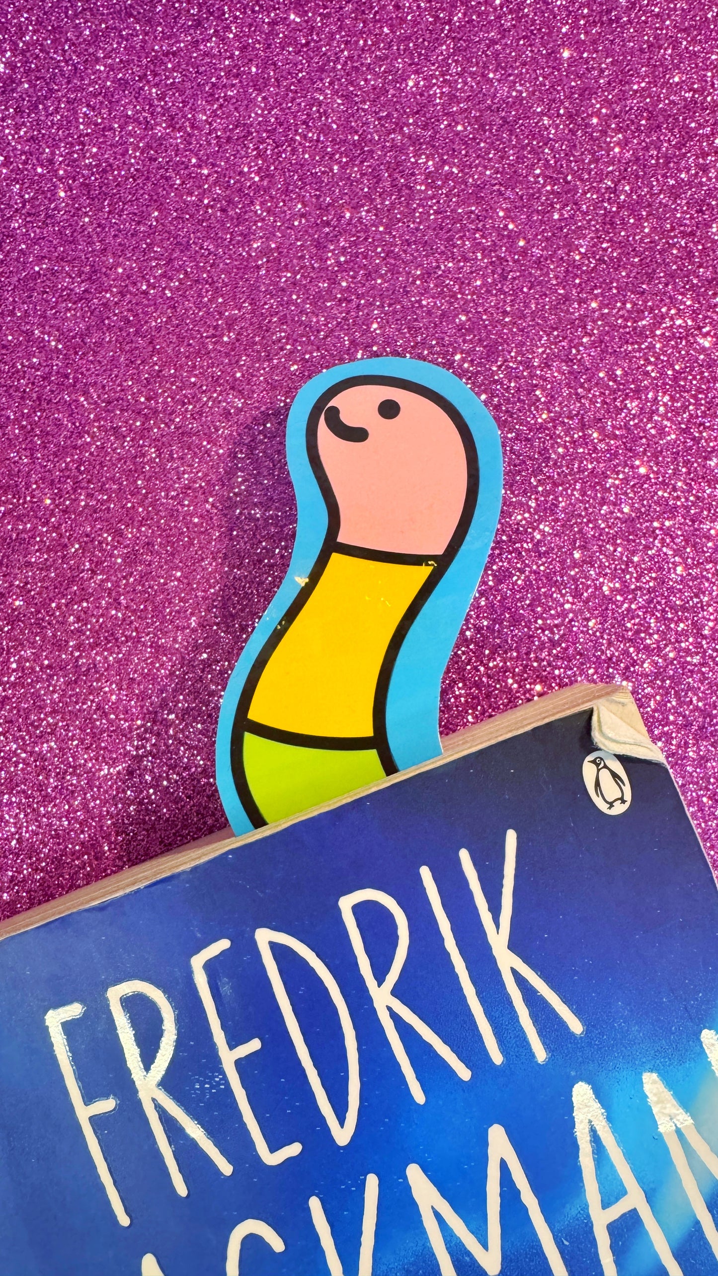 Bookworm Bookmark