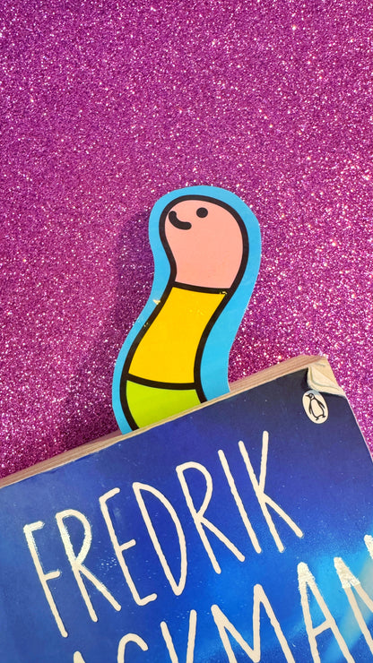 Bookworm Bookmark