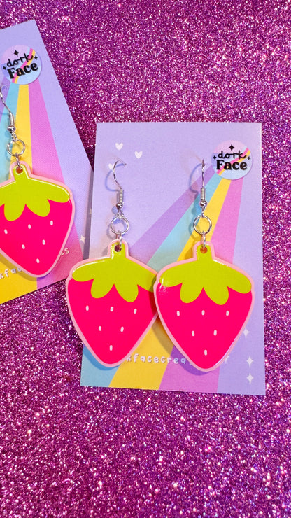 Strawb Earrings