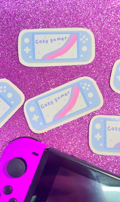 Cosy Gamer Sticker