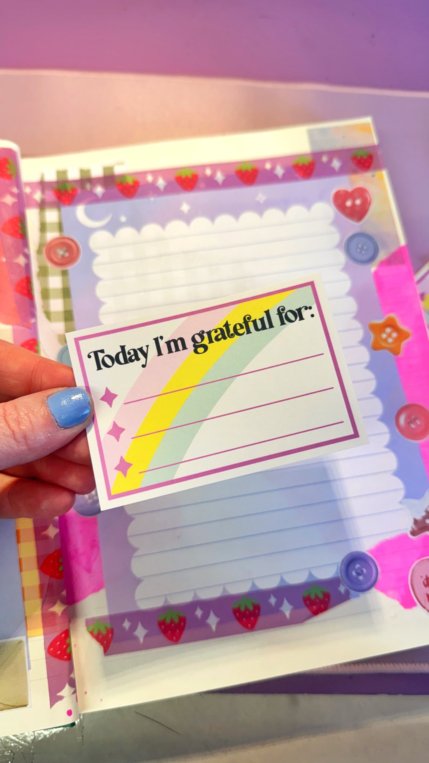 ‘Grateful For’ Multipack Stickers