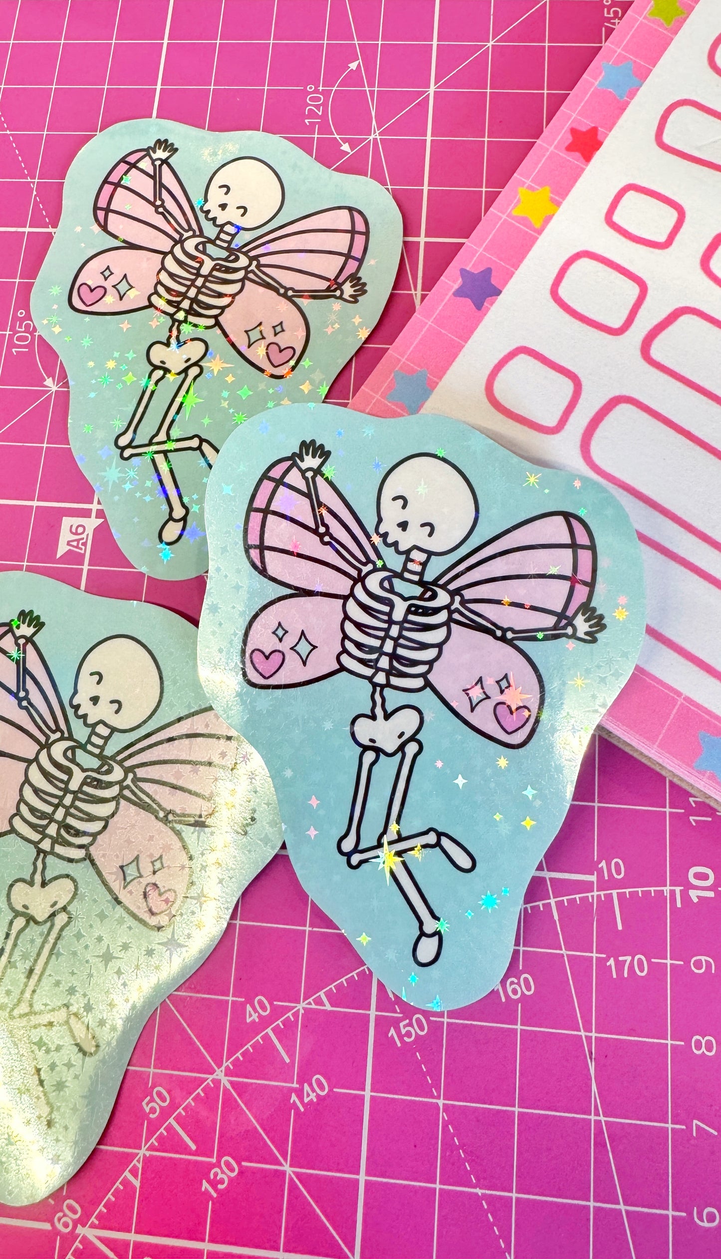 Fairy Skeleton Sticker