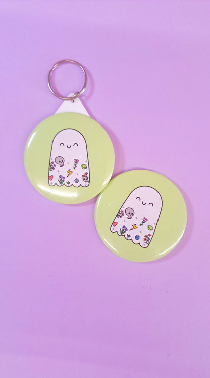 Ghostie Badge/Keyring/Magnet