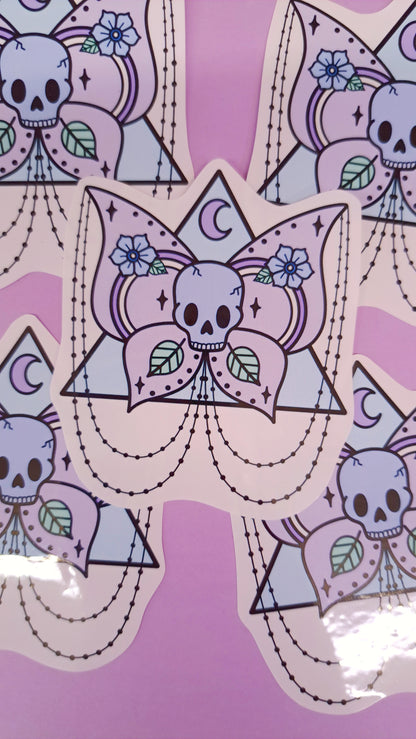 Skele Butterfly Sticker