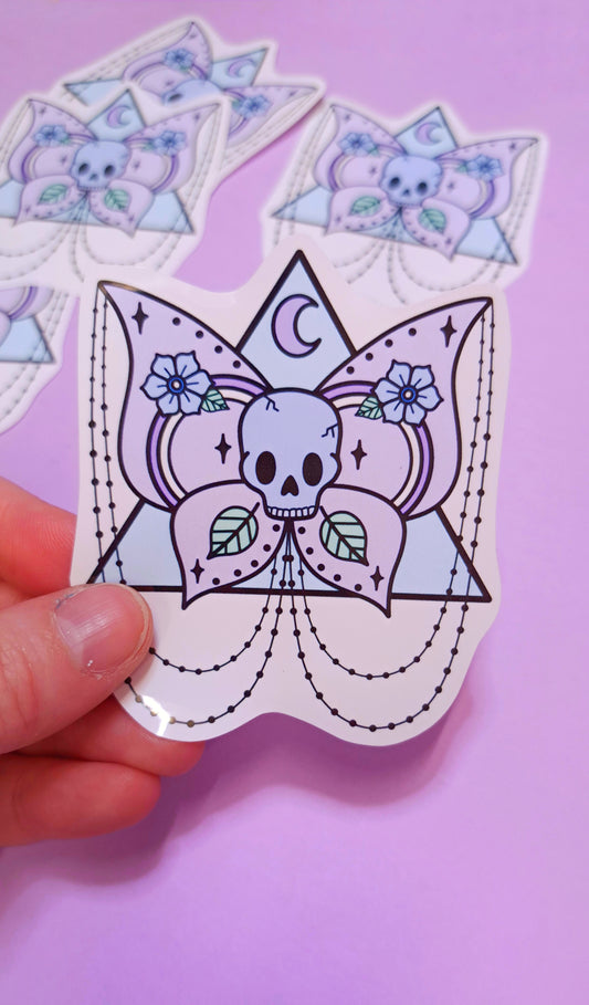 Skele Butterfly Sticker