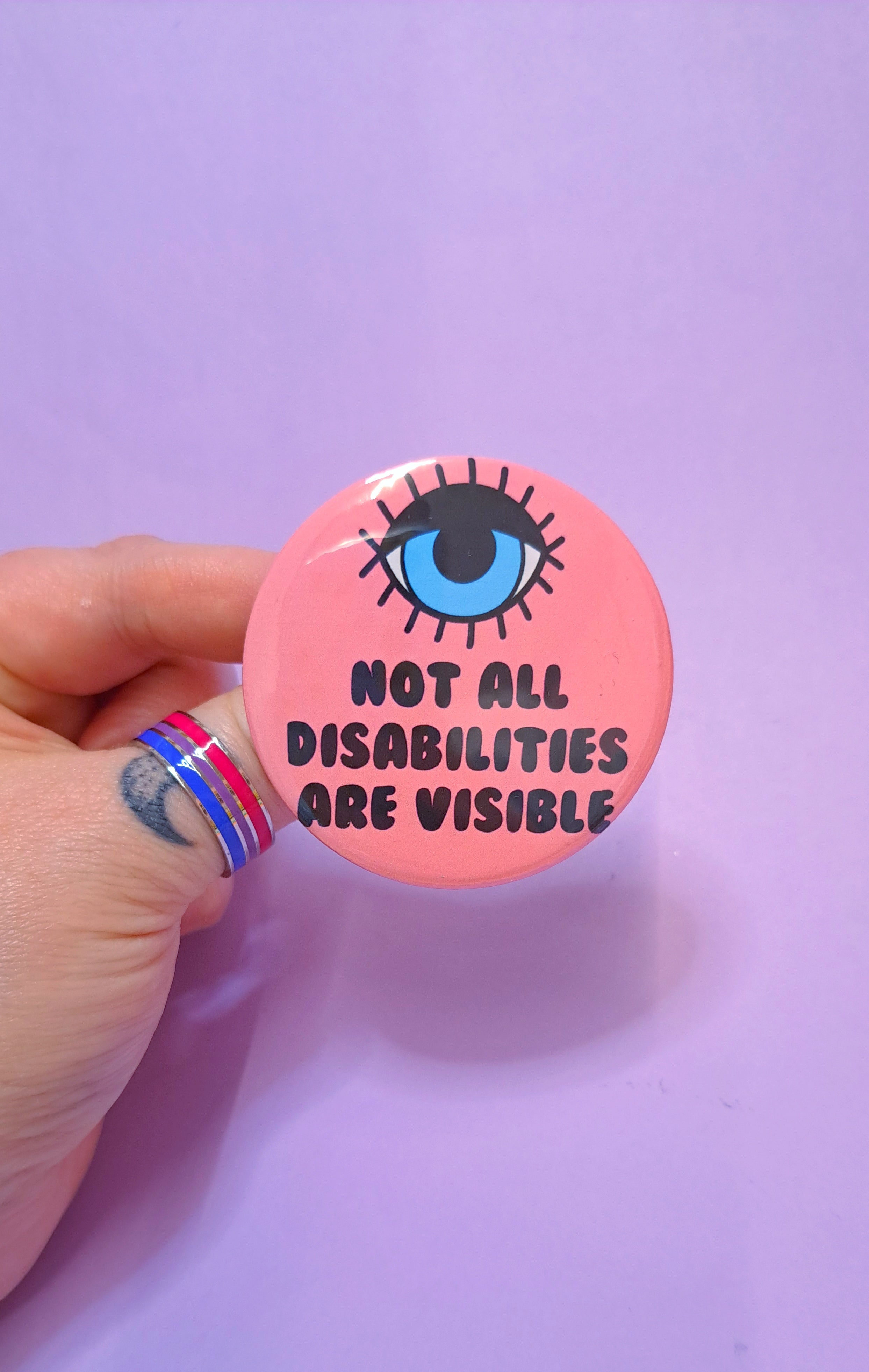 Disabilities Badge & Keyring – Dorkface