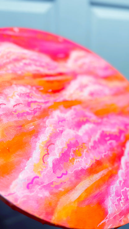 Sunset Clouds Painting