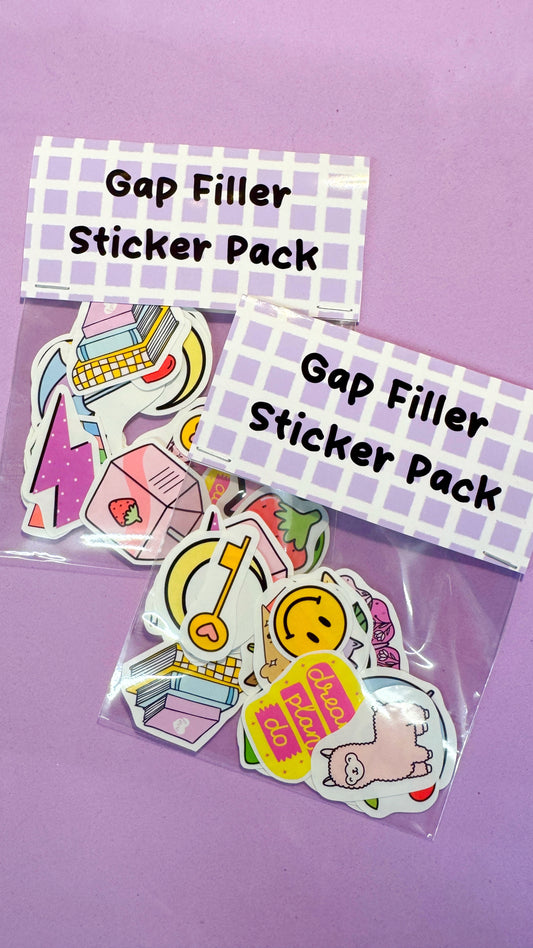 Gap Filler Mini Stickers