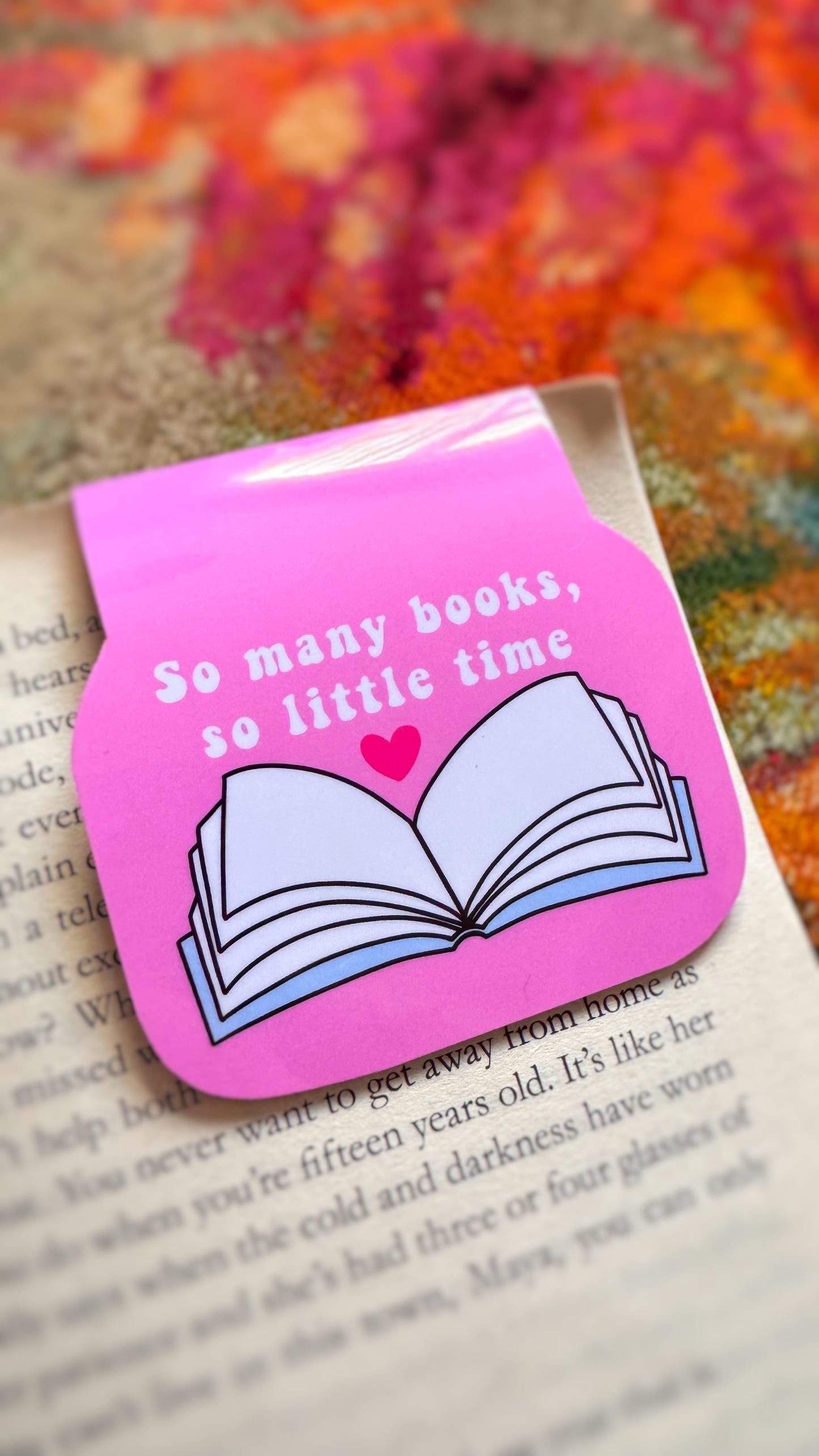 So Many Books Bookmark