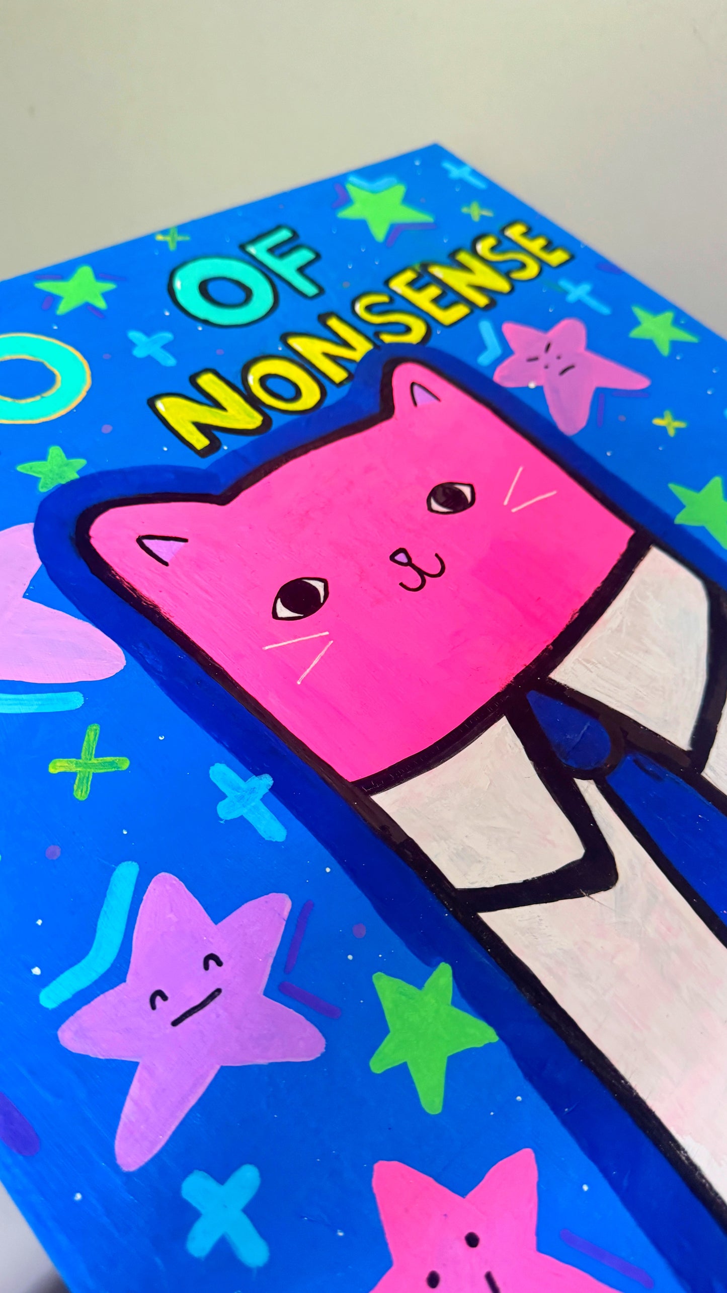 CEO Of Nonsense Painting Original Art Canvas