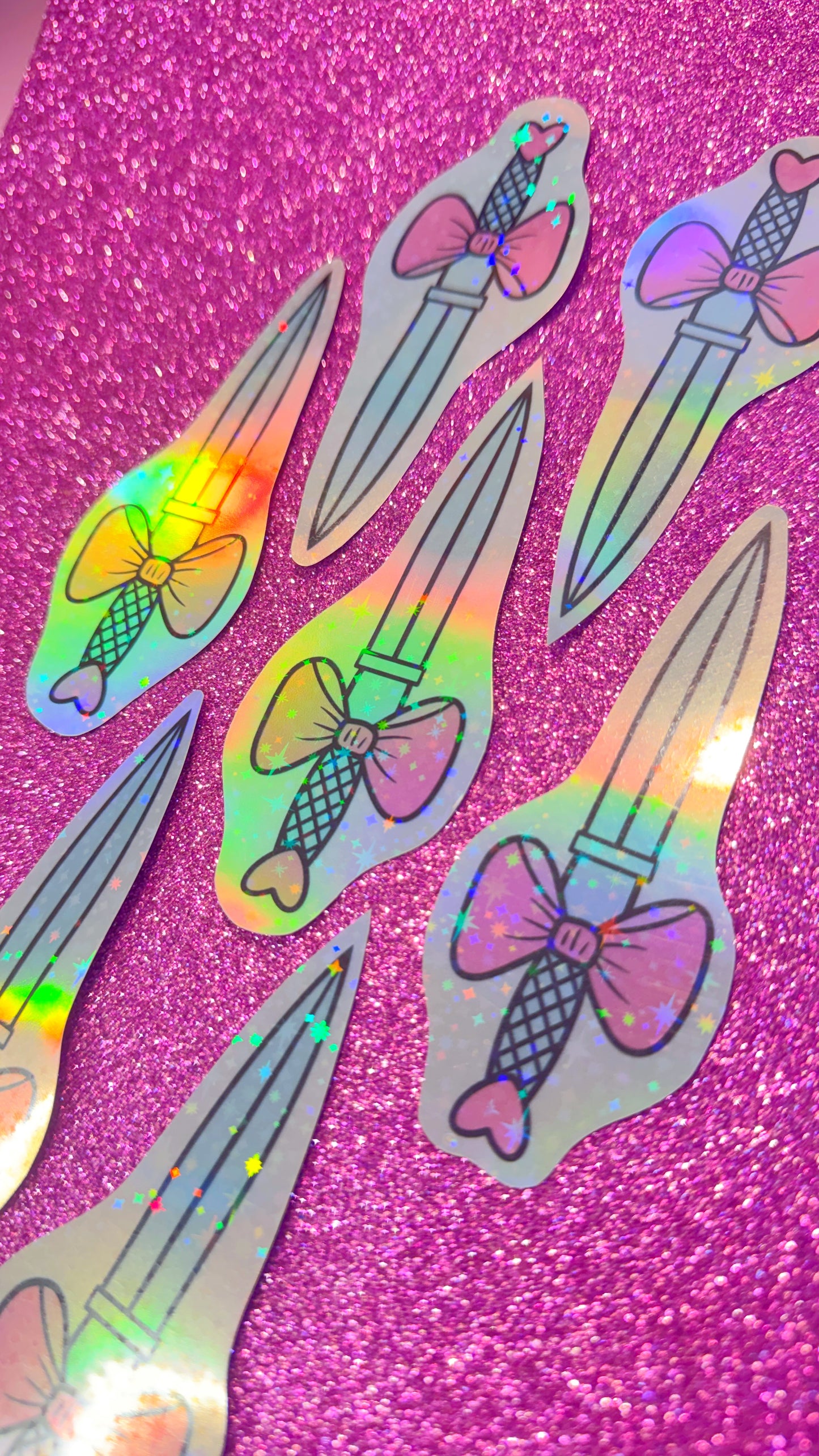 Pretty Sword Holo Sticker