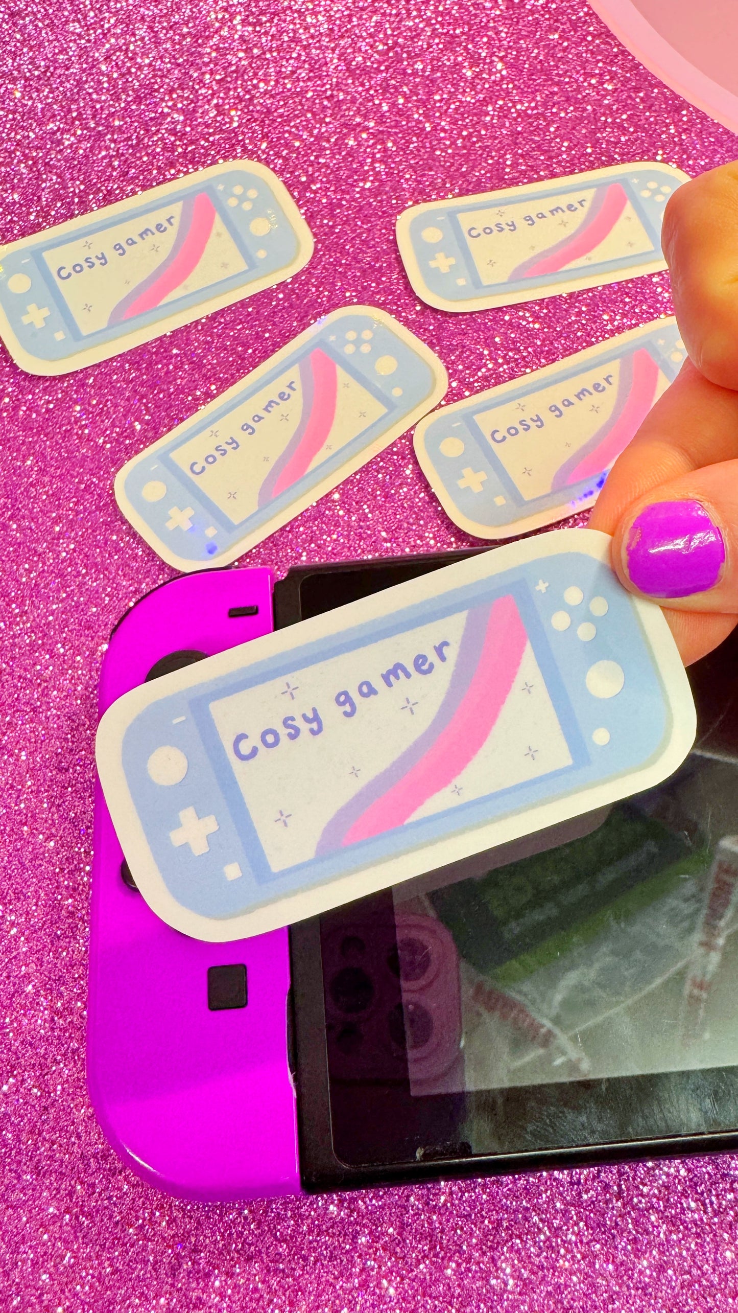 Cosy Gamer Sticker
