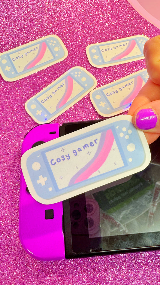 Cosy Gamer Sticker