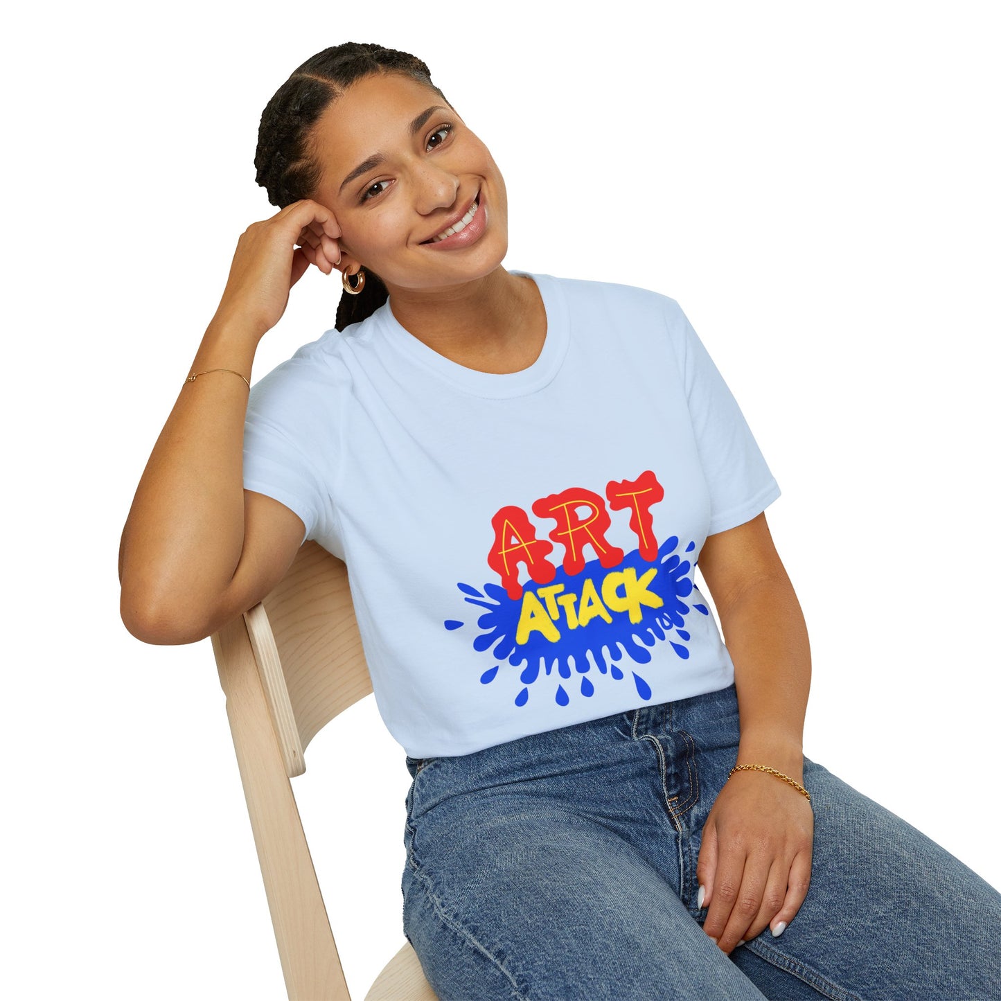 Art Attack Unisex Softstyle T-Shirt
