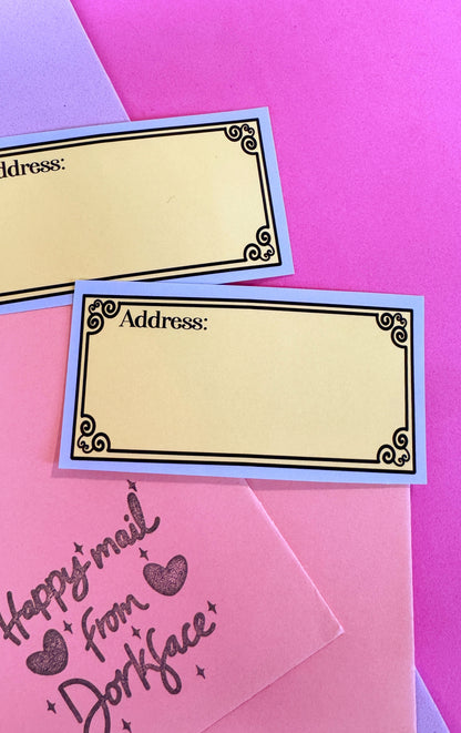 Address Label Stickers