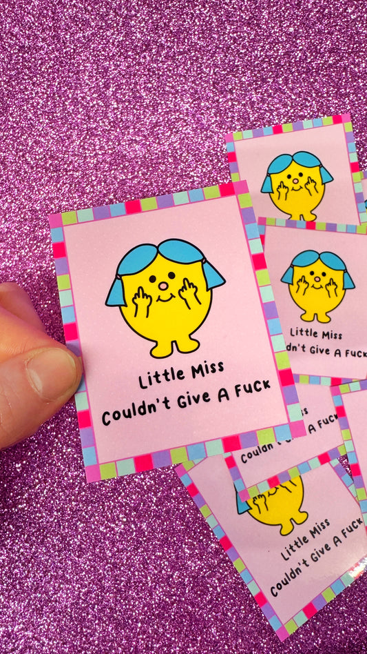 Little Miss Sticker