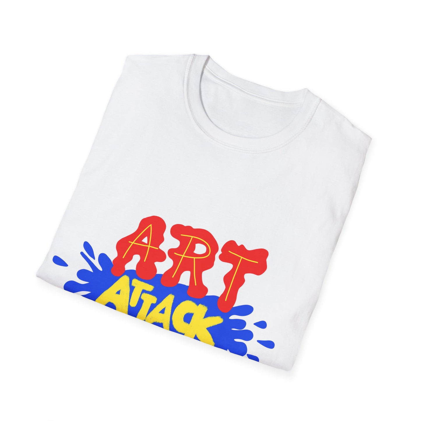 Art Attack Unisex Softstyle T-Shirt