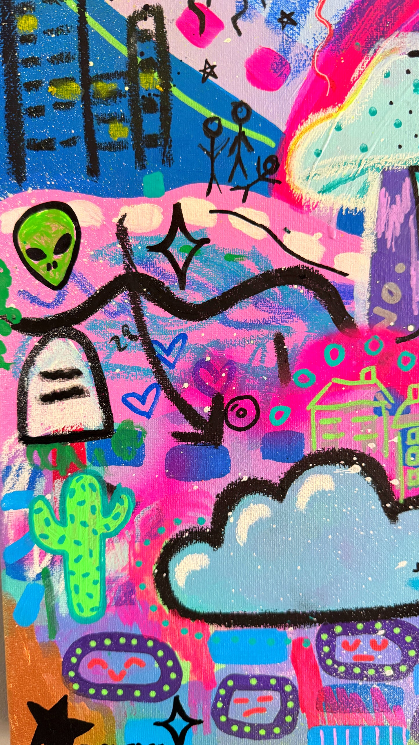 ‘Life’ Original Painting on Canvas