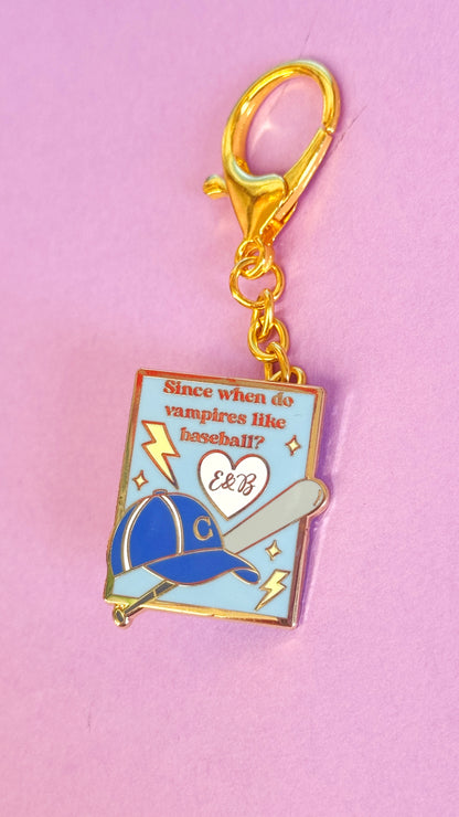 Twilight Baseball Charm