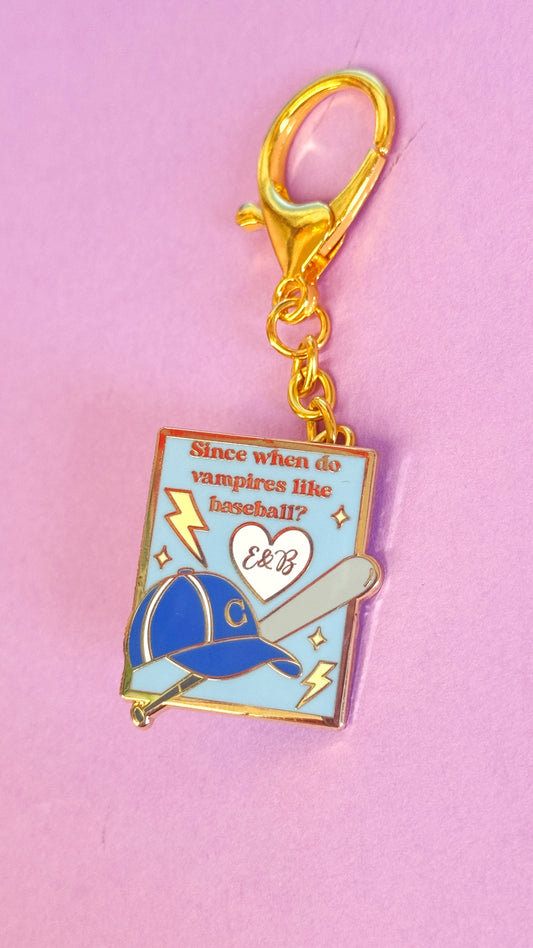 Twilight Baseball Charm