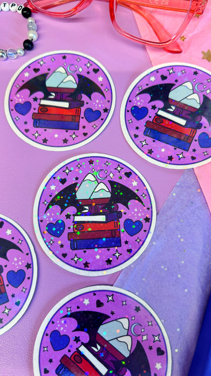 Fantasy Vibes Glitter Sticker