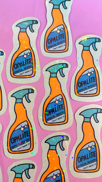 Opalite Spray Sticker