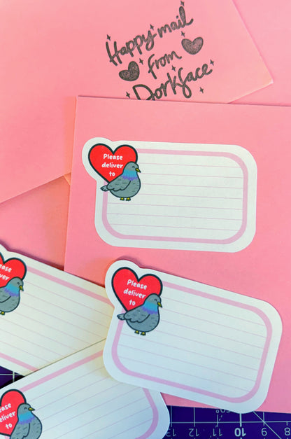 Pigeon Address Labels