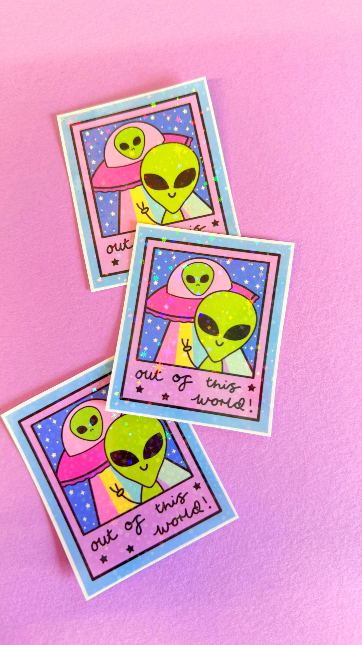 Out Of This World Sticker