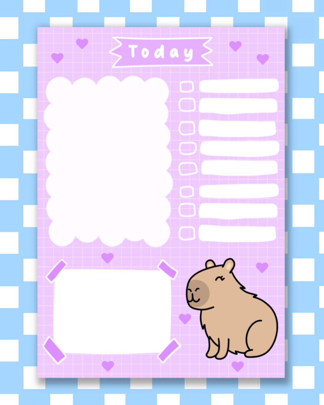 Capybara Notepad A5