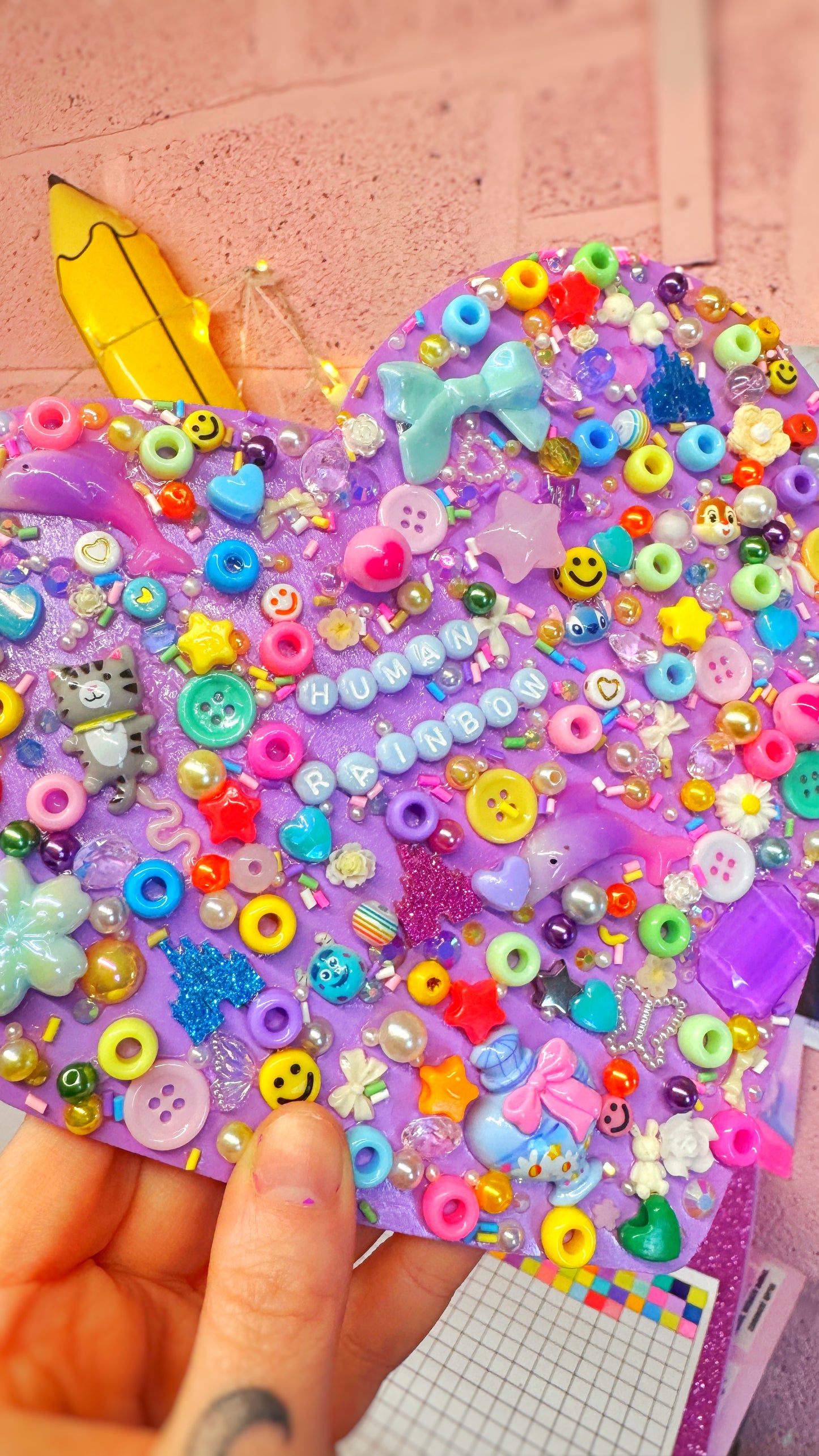 Human Rainbow Wall Hanging