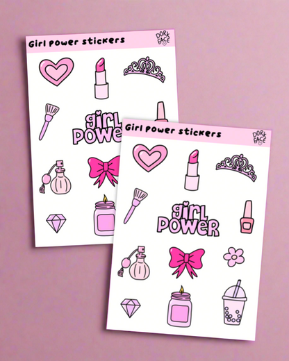 Girl Power Sticker Sheet