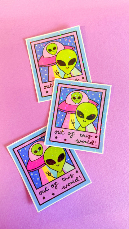 Out Of This World Sticker