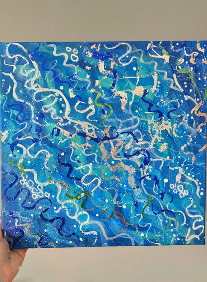 ‘Sea Shimmer’ Original Painting On Canvas