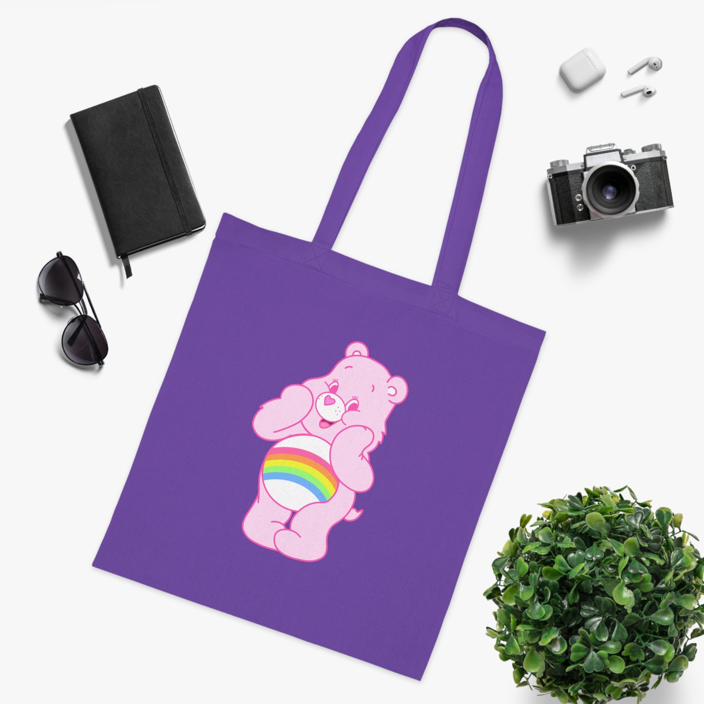 Cute Bear Cotton Tote