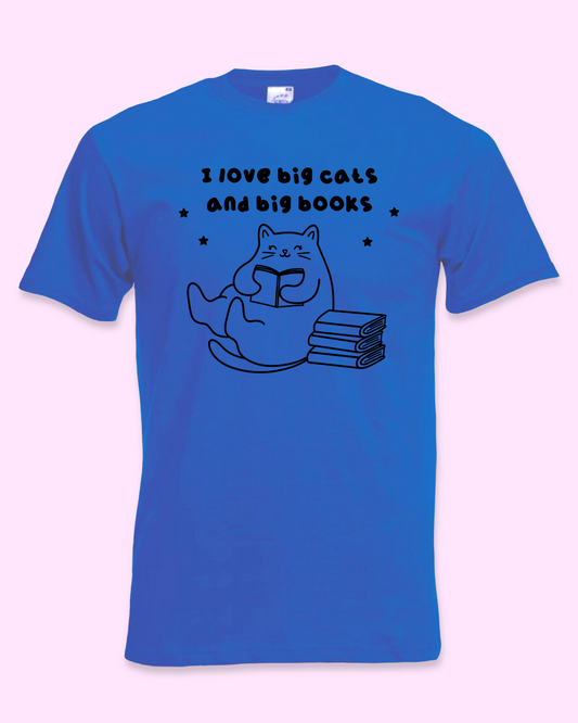 Big Cats & Big Books T-shirt